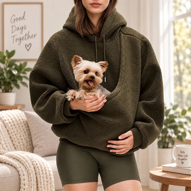 Hands-Free Pet Carrier Hoodie