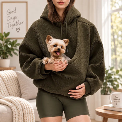 Hands-Free Pet Carrier Hoodie