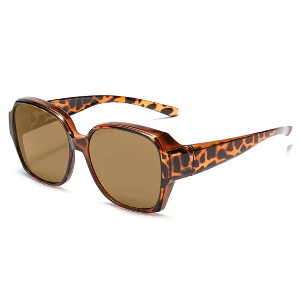 😎 Fit Over Sunglasses with UV400 Polarized Protection