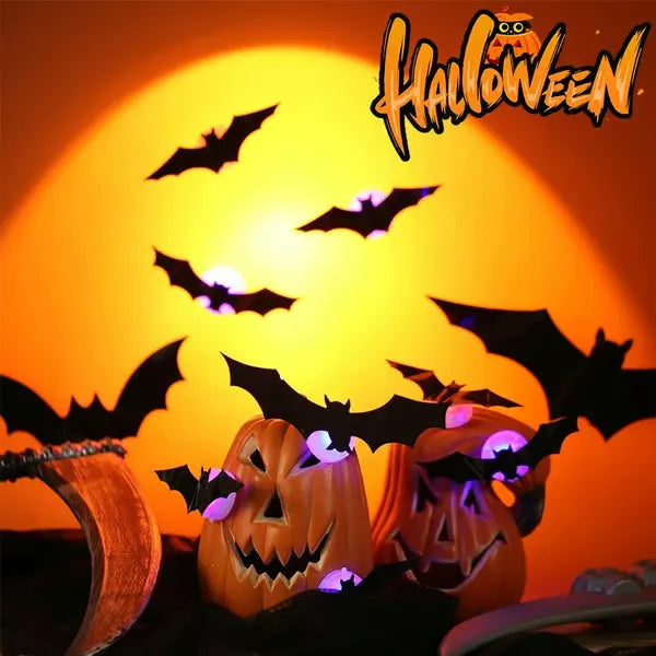 Spooky Glow LED Bat Night Lights