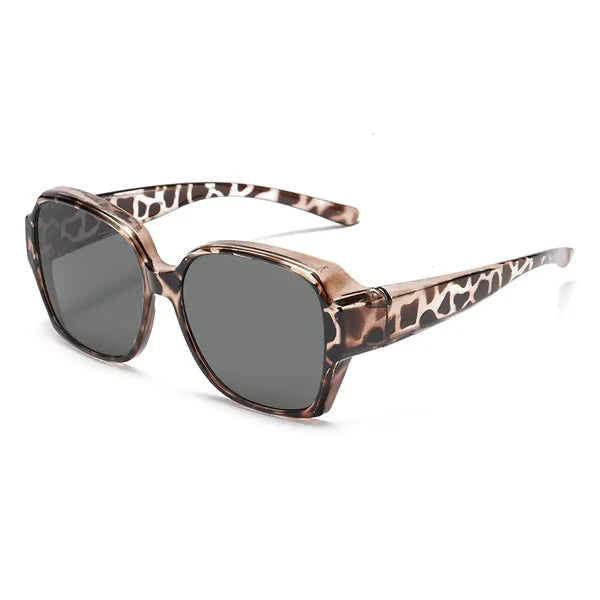 😎 Fit Over Sunglasses with UV400 Polarized Protection