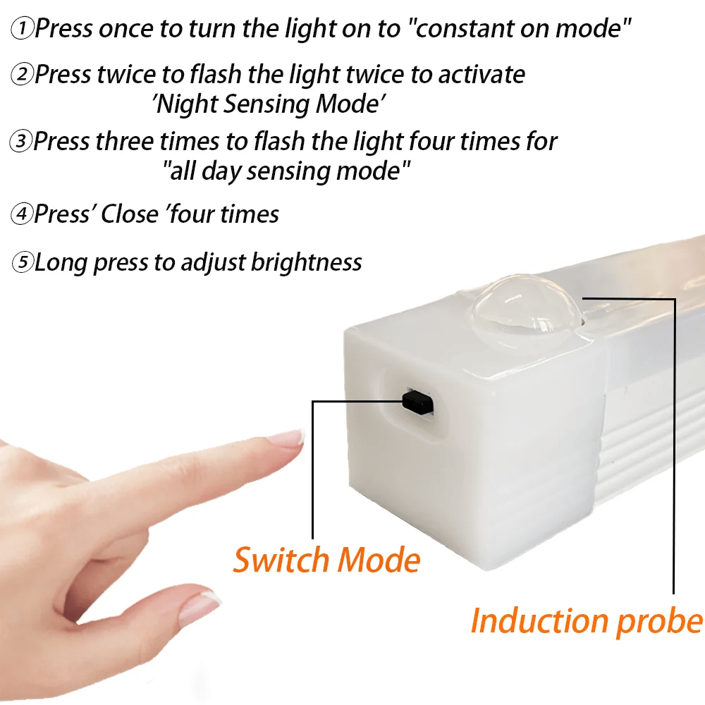 🔥LAST DAY SALE UP TO 61% OFF💡Punch-free Smart Sensor Magnetic Rechargeable LED Lights