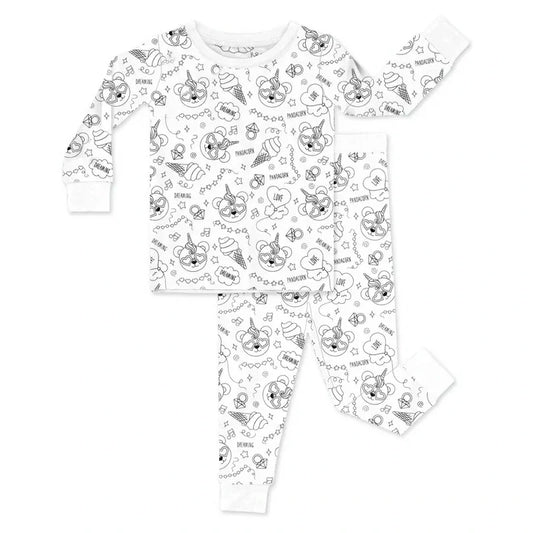 Color-In Pajamas for Kids – Creative DIY Sleepwear