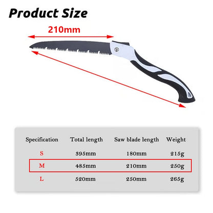 Pro-Grade Folding Saw with German SK5 Steel Blade