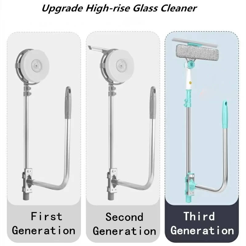 Long Handle Window Cleaner Brush