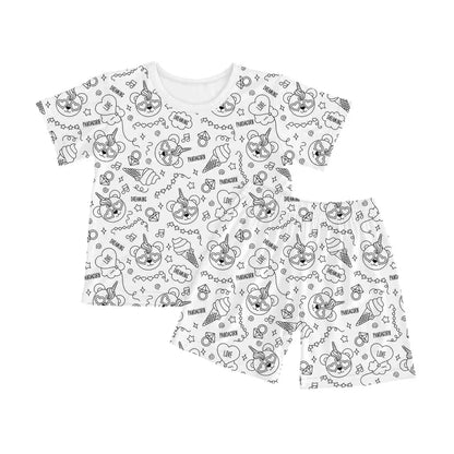 Color-In Pajamas for Kids – Creative DIY Sleepwear