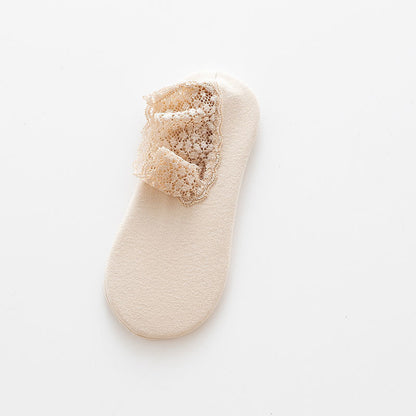 Elegant Lace Ankle Socks