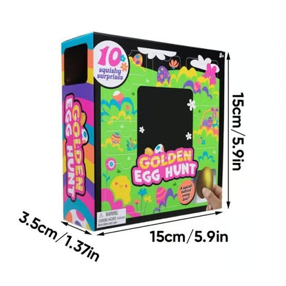 Golden Egg Treasure Hunt Squishy Toy