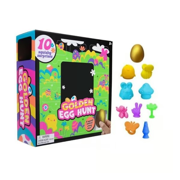 Golden Egg Treasure Hunt Squishy Toy