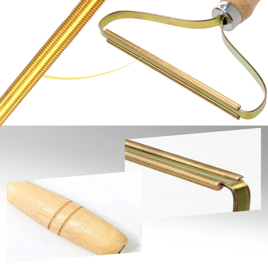 Wooden pet hair Remover