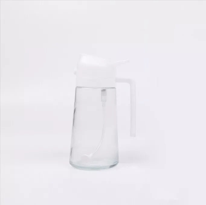 2 in 1 Oil Dispenser And Oil Spray  Bottles- 16Oz