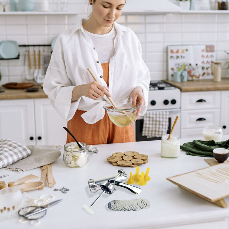 25 Pcs Cookie Press, Biscuit Maker, Cake Making & Decorating Kit